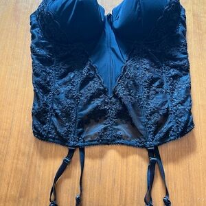 Felina Black Lace Bustier